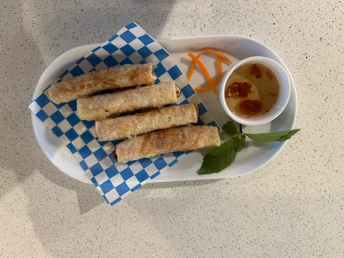 Cha Gio crispy fried spring rolls at Pho 78 Vietnamese Restaurant NE Calgary